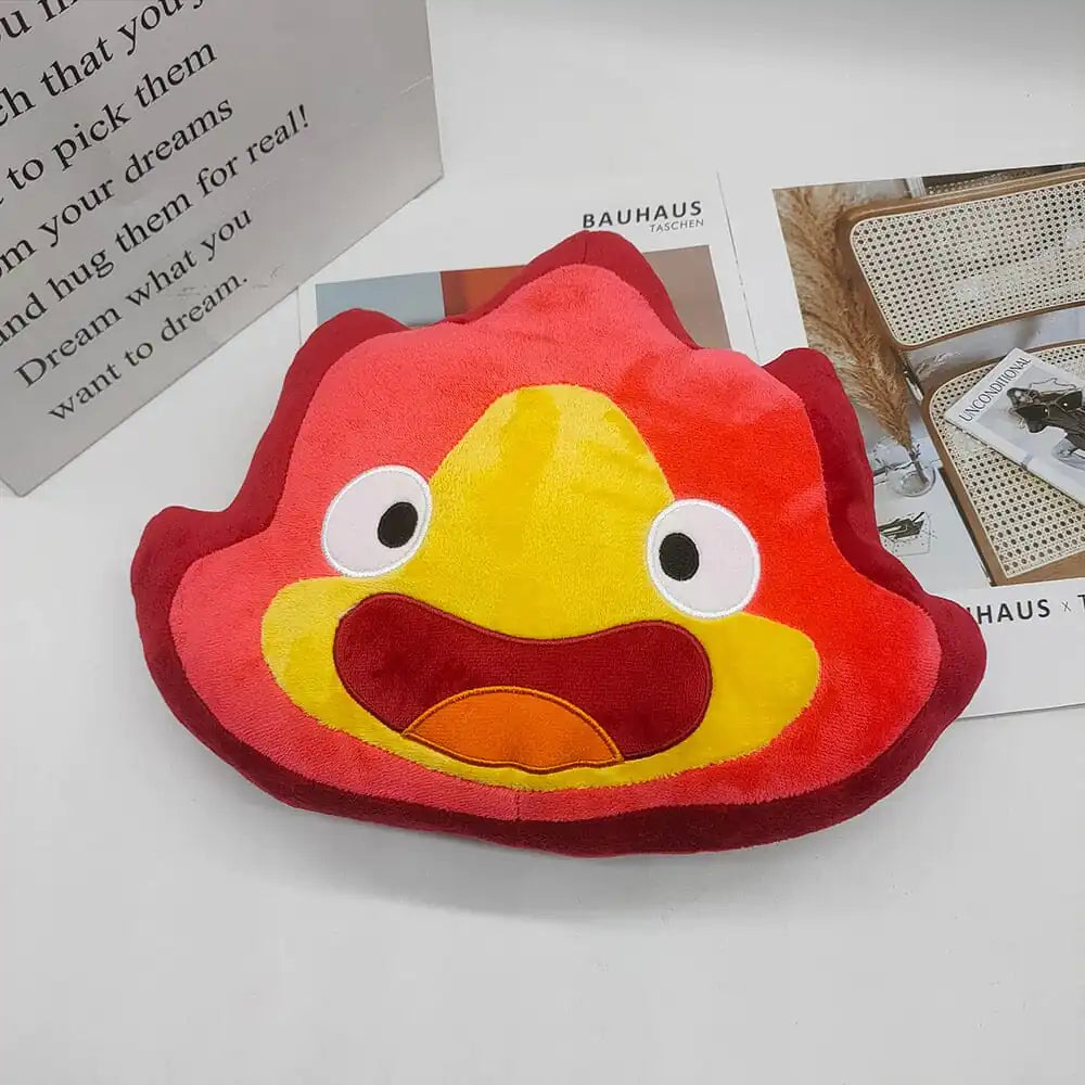 Almofada Pelúcia Calcifer-Studio Ghibli Howl's Moving Castle