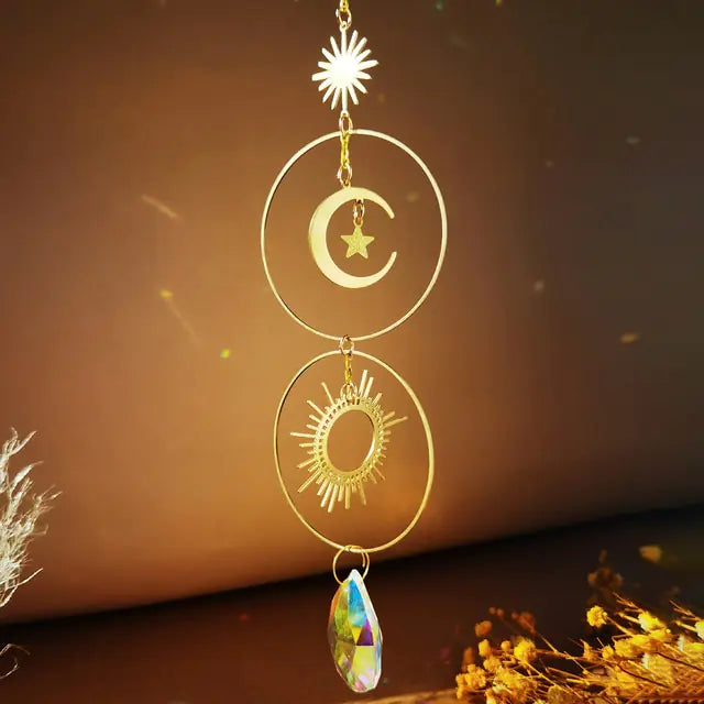 Suncatcher Crystal Sun and Moon Crystals Prism