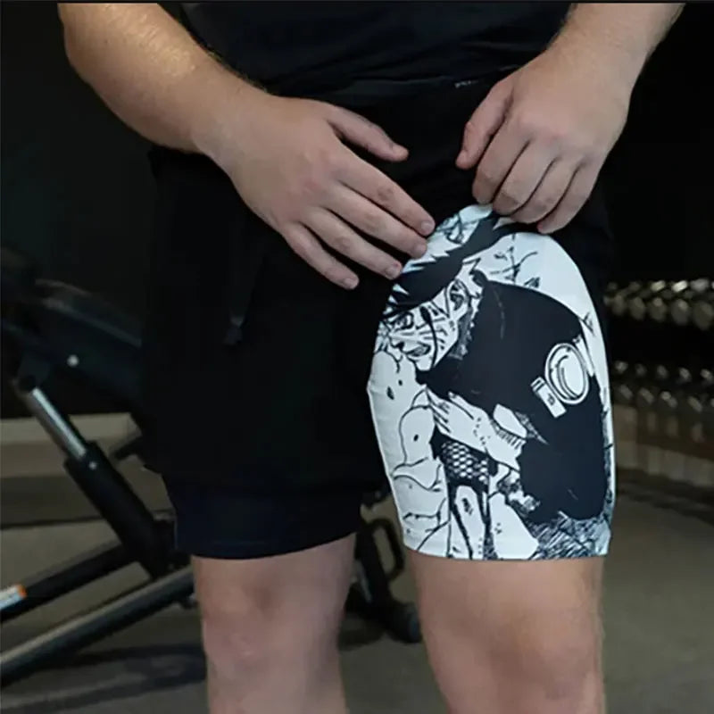 Anime Performance Shorts for Men