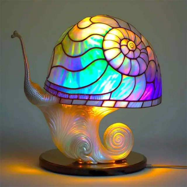 European Retro Mushroom Desk Lights