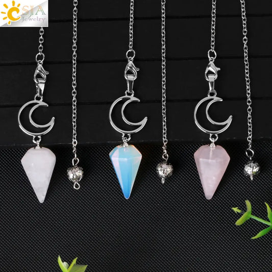 Esoterics Crystal Pendulum for Divination