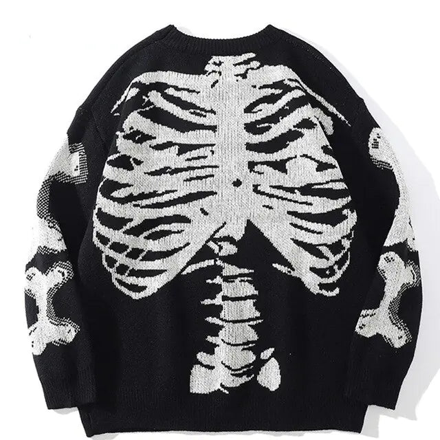 Oversized Y2K Gothic Vintage Sweater