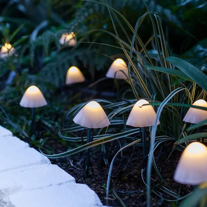 Solar Mushroom Lamp