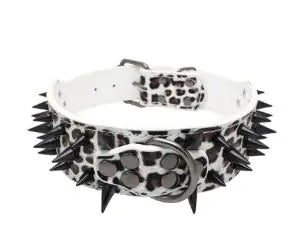 Spiked Studded Leather Collars