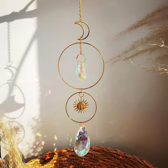 Suncatcher Crystal Sun and Moon Crystals Prism