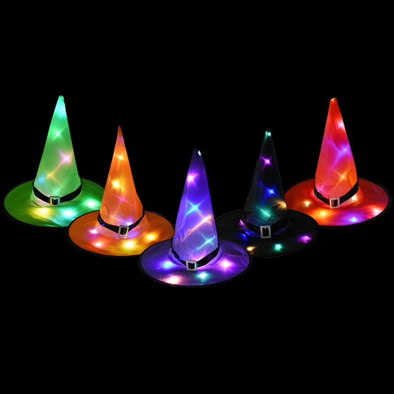 Witch Hat with LED Light