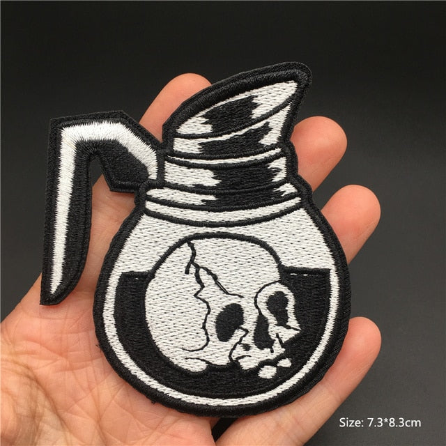 Rock Punk Clothes Patches