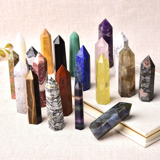 30 Color Natural Crystal Stones