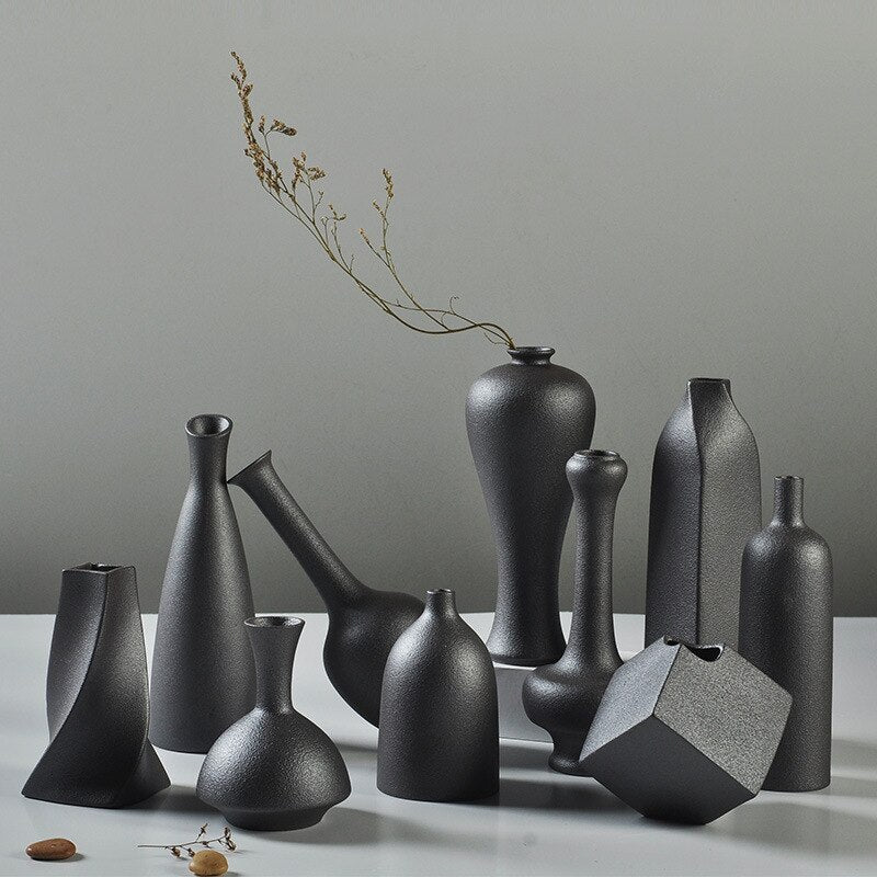 Black Glaze Vase